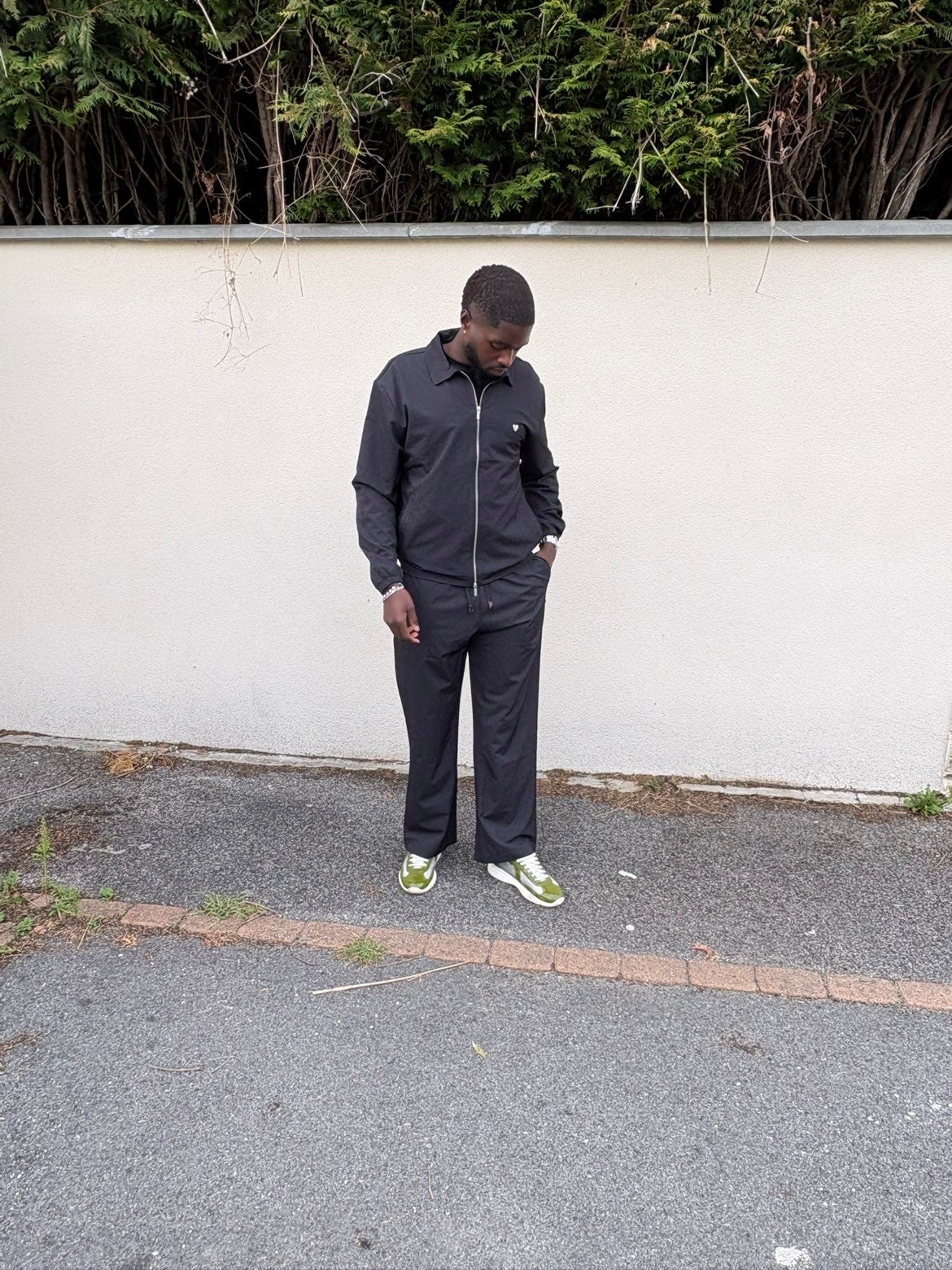 Ensemble zippé veste et pantalon