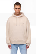 Hoodie oversize brodé cœur
