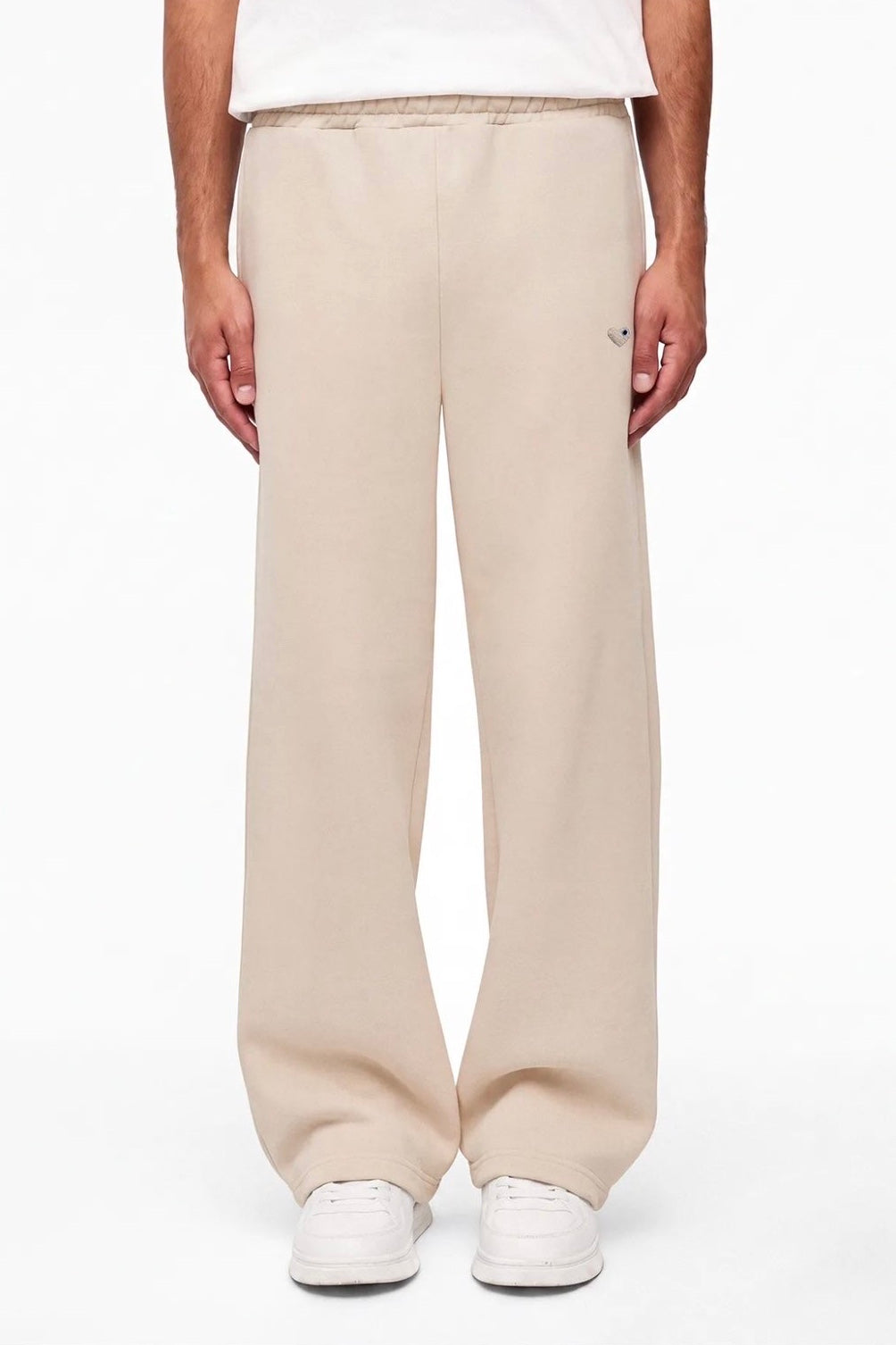Pantalon large molleton